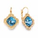 Auskari „Nostalģija III (Aquamarine Blue)“ ar Swarovski® kristāliem