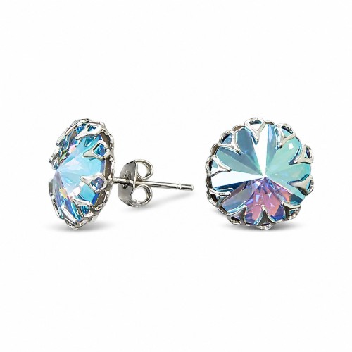 Auskari „Vintage (Light Sapphire Shimmer)“