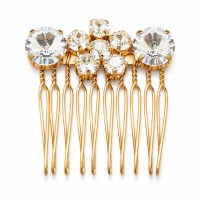 Juuseklamber naistele DiamondSky „Kristall-lill“ Swarovski® kristallidega