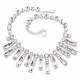 Kāzu kaklarota „Marija Antuanete“ ar Swarovski® kristāliem