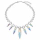 Kāzu kaklarota „Atlantis (Aurora Borealis)“ ar Swarovski® kristāliem