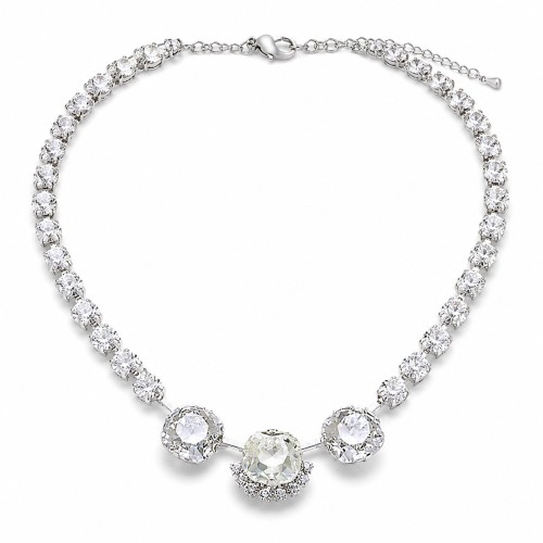 Bridal Necklace “Glare” created with Crystals by Swarovski®