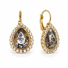 Auskari „Debesu Piliens (Rose Patina)“ ar Swarovski® kristāliem