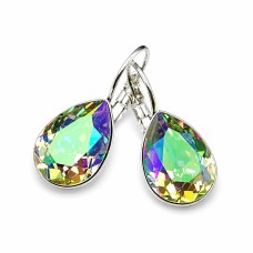 Earrings “Crystal Drop (Paradise Shine)” created with Crystals by Swarovski®