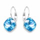 Auskari „Apžilbinošs Spīdums IV (Aquamarine Blue)“ ar Swarovski® kristāliem