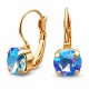 Auskari „Krāšņums (Light Sapphire Shimmer)“ ar Swarovski® kristāliem