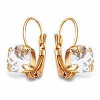 Серьги «Великолепие» с кристаллами Swarovski®