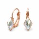 Auskari „Kristāla Rombs IV” ar Swarovski® kristāliem
