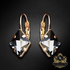 Auskari "Kristāla Rombs III (Moroda)" ar Swarovski™ kristāliem