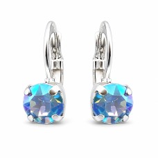 Auskari „Krāšņums (Sapphire Shimmer)“ ar Swarovski® kristāliem