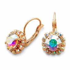 Auskari „Krāšņums II (Aurora Borealis)“ ar Swarovski® kristāliem