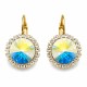 Auskari „Clarice (Aurora Borealis)“ ar Swarovski® kristāliem