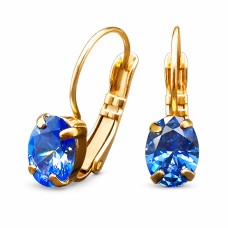 Auskari „Baroka Spogulis II (Fancy Blue)“ ar Swarovski® kristāliem