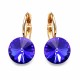 Auskari „Klaris II (Majestic Blue)“ ar Swarovski® kristāliem