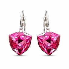 Auskari „Bermudu Trijstūris (Rose)“ ar Swarovski® kristāliem