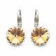 Auskari „Vintage VI (Golden Shadow)“ ar Swarovski® kristāliem