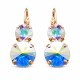 Auskari „Klaris VIII (Aurora Borealis)” ar Swarovski® kristāliem