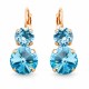 Auskari „Clarice VIII (Aquamarine Blue)“ ar Swarovski® kristāliem
