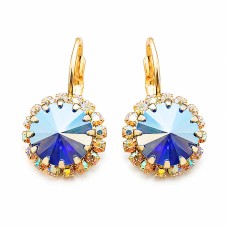 Auskari „Clarice IX (Sapphire Shimmer)“ ar Swarovski® kristāliem
