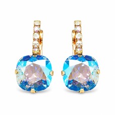 Auskari „Apžilbinošs Mirdzums VII (Light Sapphire Shimmer)“ ar Swarovski™ kristāliem