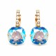 Auskari „Apžilbinošs Mirdzums VII (Light Sapphire Shimmer)“ ar Swarovski™ kristāliem