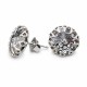 Earrings “Vintage VIII” (Black Patina) dazzling with Crystals by Swarovski®