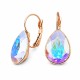 Auskari „Kristāla Lāse II (Aurora Borealis)“ ar Swarovski® kristāliem