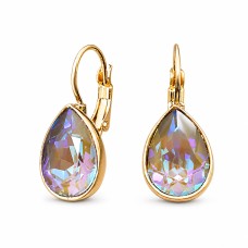 Auskari „Kristāla Lāse (Army Green DeLite)“ ar Swarovski™ kristāliem