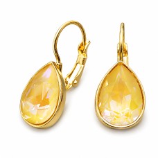 Auskari „Kristāla Lāse (Ochre DeLite)“ ar Swarovski™ kristāliem