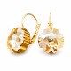 Auskari „Gorgona (Golden Shadow)“ ar Swarovski® kristāliem