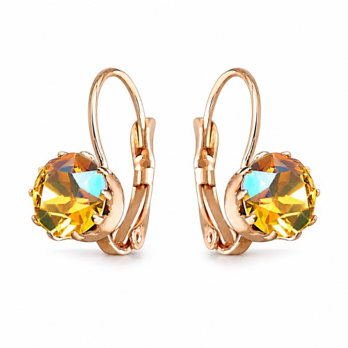 Auskari „Krāšņums (Light Topaz Shimmer)“