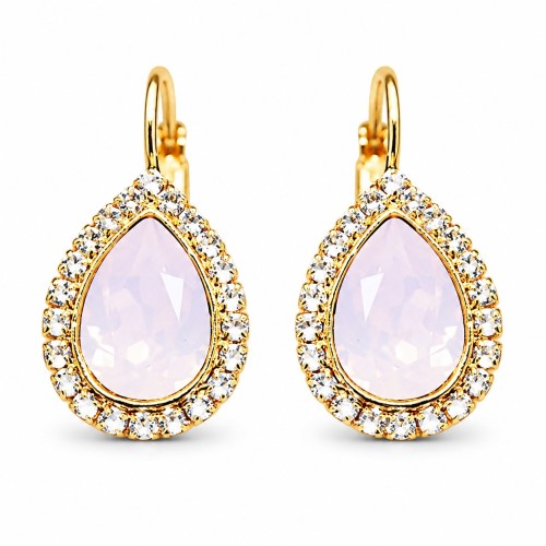 Auskari „Debesu Piliens (Rose Water Opal)“