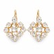 Auskari „Greznums II“ ar Swarovski® kristāliem
