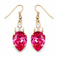 Auskari „Leonora (Rose)“ ar Swarovski™ kristāliem