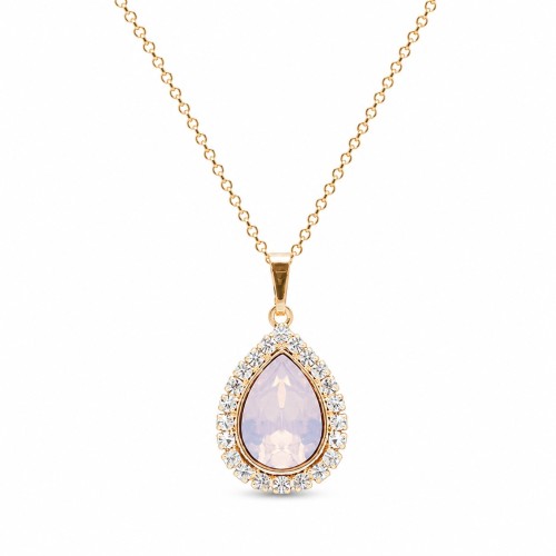 Кулон «Небесная Капля (Rose Water Opal)»