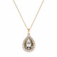Kulons „Celestial Drop (Rose Patina)“ ar Swarovski® kristāliem