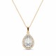 Kulons „Celestial Drop“ ar Swarovski® kristāliem