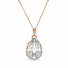 Кулон «Небесная Капля III» с кристаллами Swarovski®