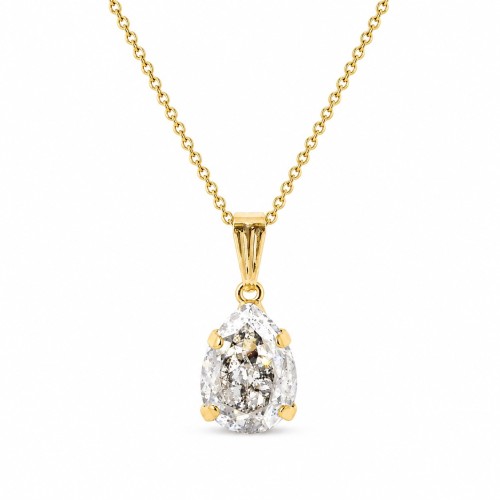 Kaklo papuošalas moterims DiamondSky Venus II (Silver Patina)
