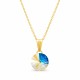 Kulons „Klaris II (Crystal AB)“ ar Swarovski® kristāliem