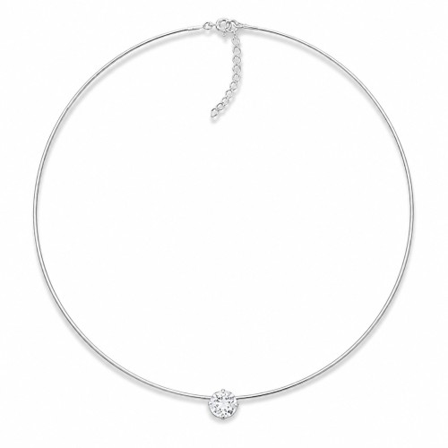 Невидимый кулон «Invisible» с кристаллом Swarovski®