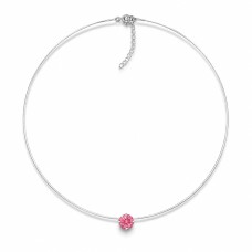 Невидимый кулон «Invisible (Fancy Pink)» с кристаллом Swarovski®