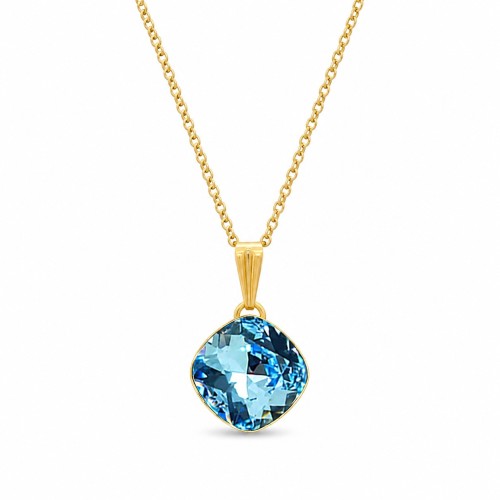 Кулон «Ослепительный Блеск IV (Aquamarine Blue)»