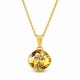 Kulons „Glare IV (Golden Shadow)“ ar Swarovski® kristāliem