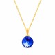 Kulons „Clarice II (Sapphire)“ ar Swarovski® kristāliem