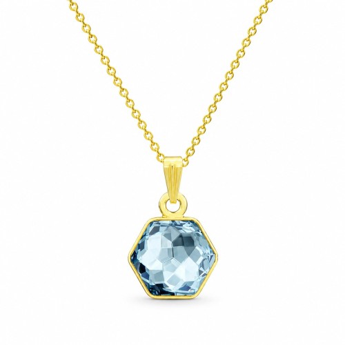 Кулон «Фантазия (Aquamarine Blue)»