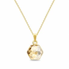 Кулон «Фантазия (Golden Shadow)» с кристаллами Swarovski™