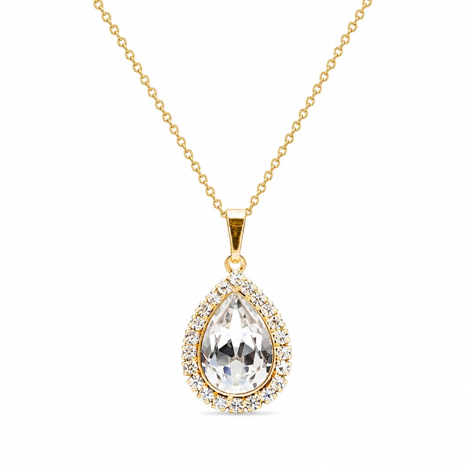 Papuošalų rinkinys moterims „Celestial Drop“ su Swarovski® kristalais