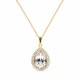 Komplekts sievietēm „Debesu Piliens“ ar Swarovski® kristāliem