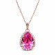 Komplekts sievietēm „Debesu Piliens III (Rose)“ ar Swarovski® kristāliem
